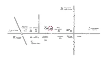 Location of Century Central - Image 139892
