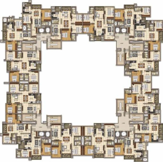 Floor Plan of Century Infiniti in Sarjapur, Bangalore - Image 139908