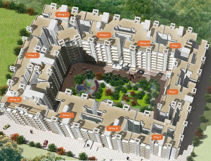 Master Plan of Anmol Nayantara Presidency in Indira Nagar, Nashik - Image 139935