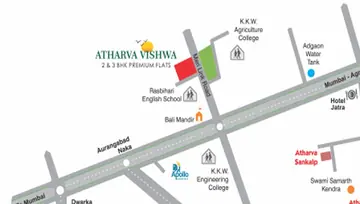 Location of Siddhivinayak Atharva Vishwa - Image 139941
