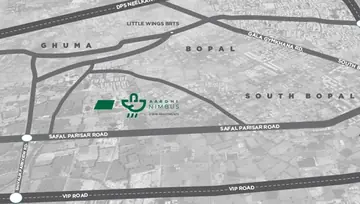 Location of Siddhi Aarohi Nimbus - Image 139974