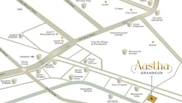 Location of Everest Aastha Grandeur - Image 139985