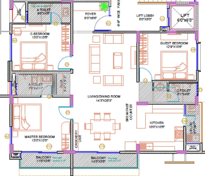 3 BHK Flat in MH Altus in Jayanagar, Bangalore - Image 807464