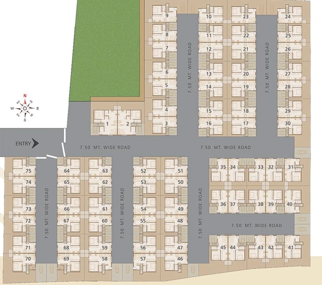 Master Plan of Kalyan Imperia in Bhayli Road, Vadodara - Image 93237