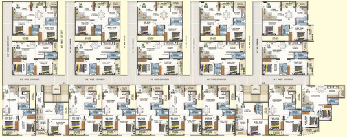 Floor Plan of Global Green Apple Hikes in Chandapura, Bangalore - Image 140150