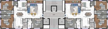 Floor Plan of Rajhans Eronzza in Althan, Surat - Image 93313