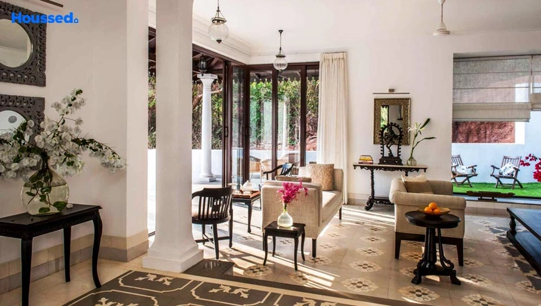 Living Room of Sun Casa Sol in Marra, Goa - Image 140341
