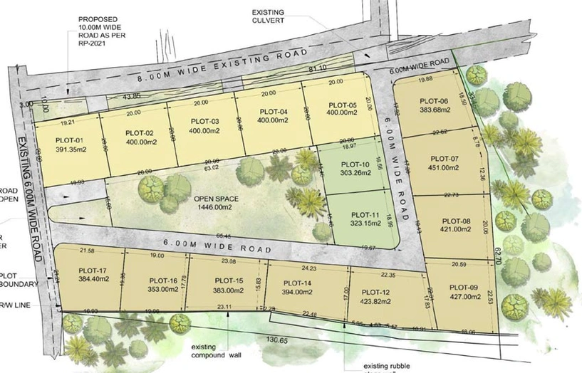 Master Plan of Sun Sol Reserve in Pilerne, Goa - Image 140417