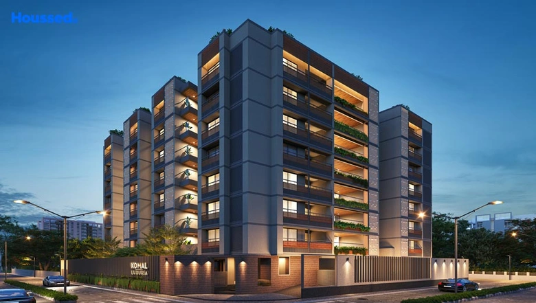 Project Image of Komal Luxuria in Paldi, Ahmedabad - Image 93255