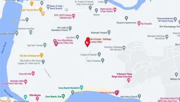 Location of Sun Solidago Villa - Image 140451