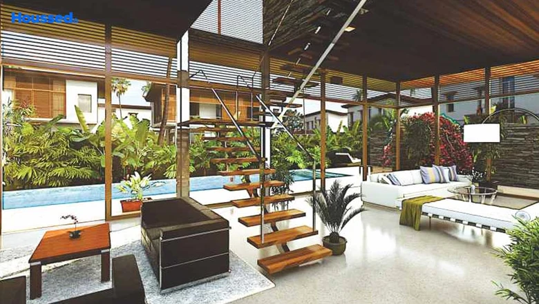 Living Room of Sun Sohonos Villas in Nerul, Goa - Image 140470
