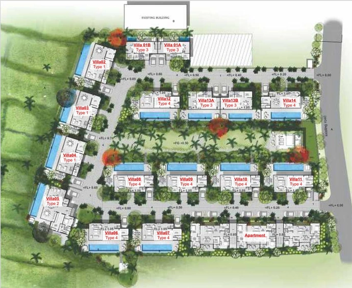 Master Plan of Sun Sohonos Villas in Nerul, Goa - Image 140473