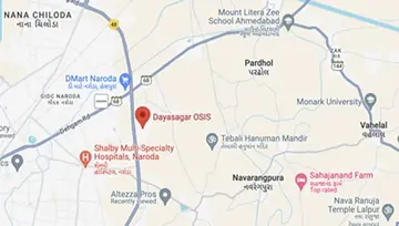 Location of Dayasagar Osis - Image 140518