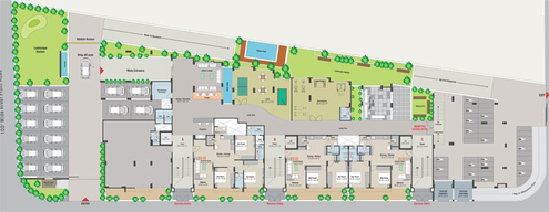 Master Plan of Kaival Grand Riviera in Paldi, Ahmedabad - Image 93325