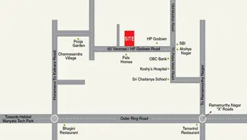 Location of Venkys Varanasi Varasiddhi - Image 142348