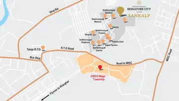 Location of Sankalp - Siddhivinayak Signature City - Image 142364