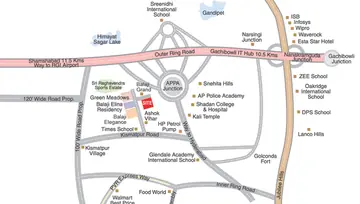 Location of Credon Balaji Harmony - Image 142436