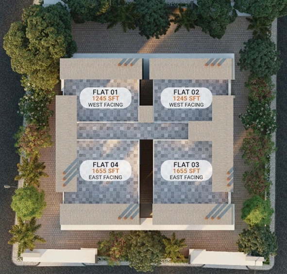 Master Plan of Doyen Ascent Pelican in Serilingampally, Hyderabad - Image 142605