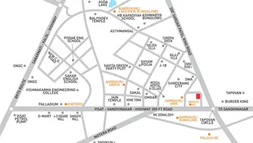 Location of Avis Dev Aamrakunj Platinum - Image 93357
