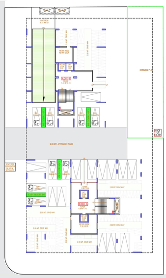 Master Plan of Avis Dev Aamrakunj Platinum in Chandkheda, Ahmedabad - Image 93359