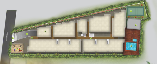 Master Plan of R Sun Clover in Doddakannelli, Bangalore - Image 142677