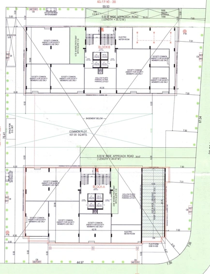 Master Plan of Anamaya in Thaltej, Ahmedabad - Image 94806