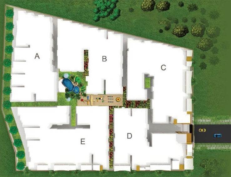 Master Plan of DS Max Savera in Uttarahalli, Bangalore - Image 142758