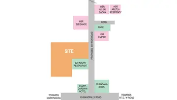 Location of HSR Vasudha - Image 142775