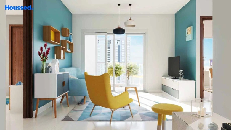 Living Room of Embassy Edge in Devanahalli, Bangalore - Image 142812