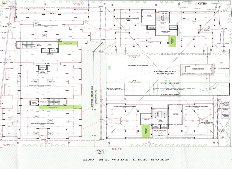 Master Plan of Saturns Shyam Parisar in Isanpur, Ahmedabad - Image 142863