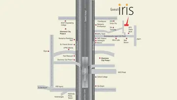 Location of Gomati Iris - Image 142932