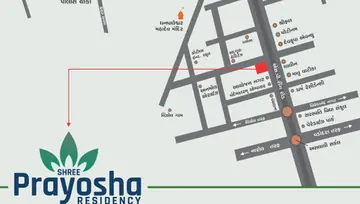Location of Shree Prayosha Residency - Image 142948