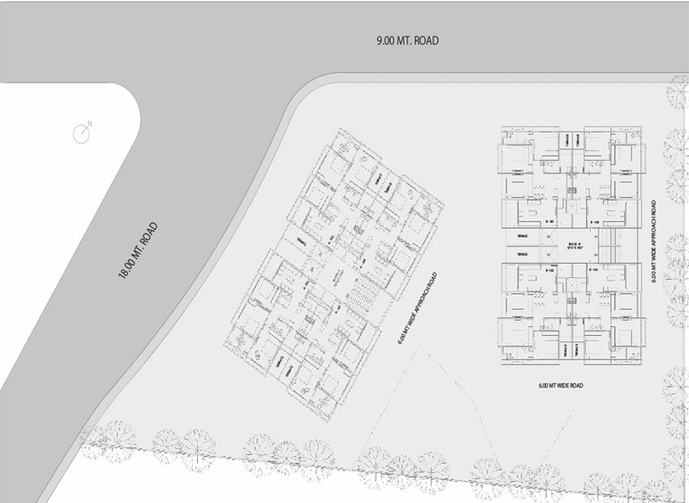 Master Plan of Shantideep 3 in Ranip, Ahmedabad - Image 142973