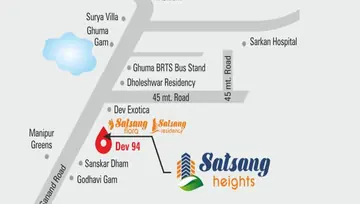 Location of Swastik Satsang Heights - Image 142990