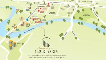 Location of Vinayak Courtyard - Image 143025