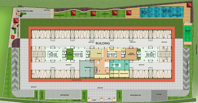 Master Plan of RR Roshan Platinum in Arekere, Bangalore - Image 143072