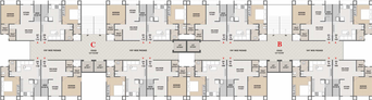 Floor Plan of Sundaram Tirupati Tower in Vatva, Ahmedabad - Image 143155