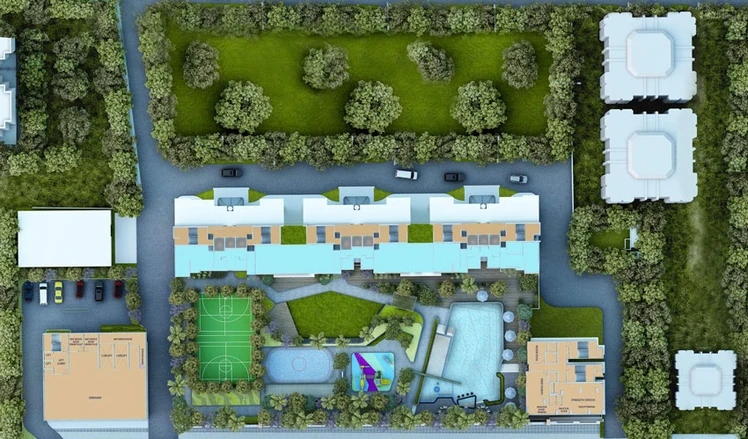 Master Plan of Hubtown Premiere Residences in Andheri West, Mumbai - Image 91065