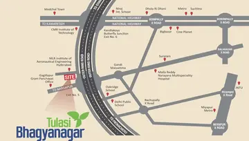 Location of Bhuvanteza Tulasi Bhagyanagar - Image 143275