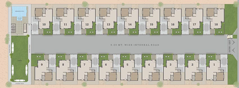 Master Plan of Shivaay Luxuria in Chhani, Vadodara - Image 94004