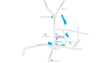 Location of Vaishnavi North 24 - Image 143378