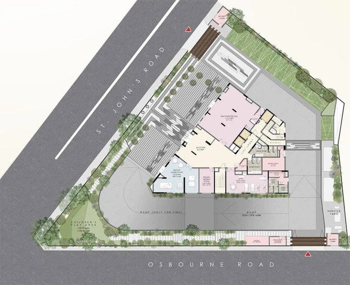 Master Plan of Vaishnavi Premiere in Ulsoor, Bangalore - Image 143397