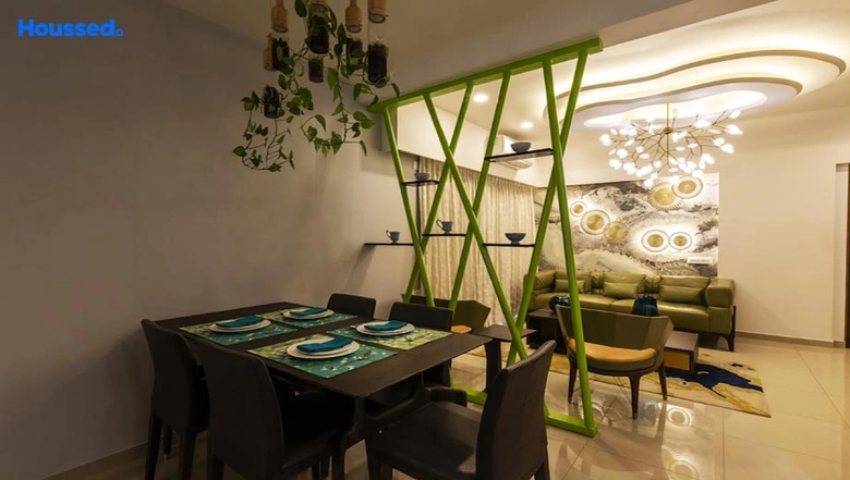 Living Room of Goyal Orchid Greens in Hennur Road, Bangalore - Image 143406