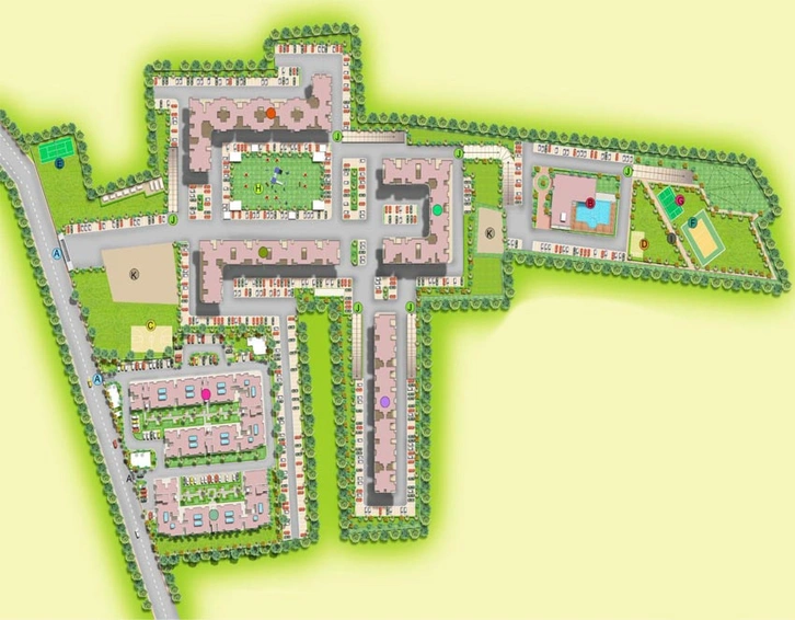Master Plan of VBHC Palmhaven in Kengeri, Bangalore - Image 143435