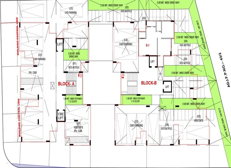 Master Plan of Panna And Sons Pearl 78 in Ranip, Ahmedabad - Image 143493