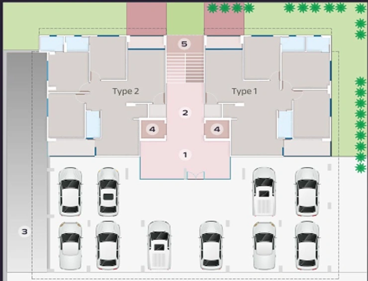 Master Plan of Arihant Nandini Luxuria in Paldi, Ahmedabad - Image 143502