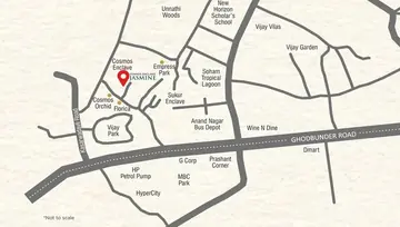 Location of Cosmos Enclave - Jasmine Tower - Image 122408