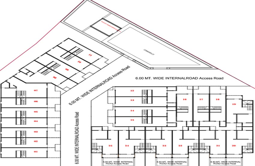 Master Plan of D S Kahan Villa in Geratpur, Ahmedabad - Image 143582