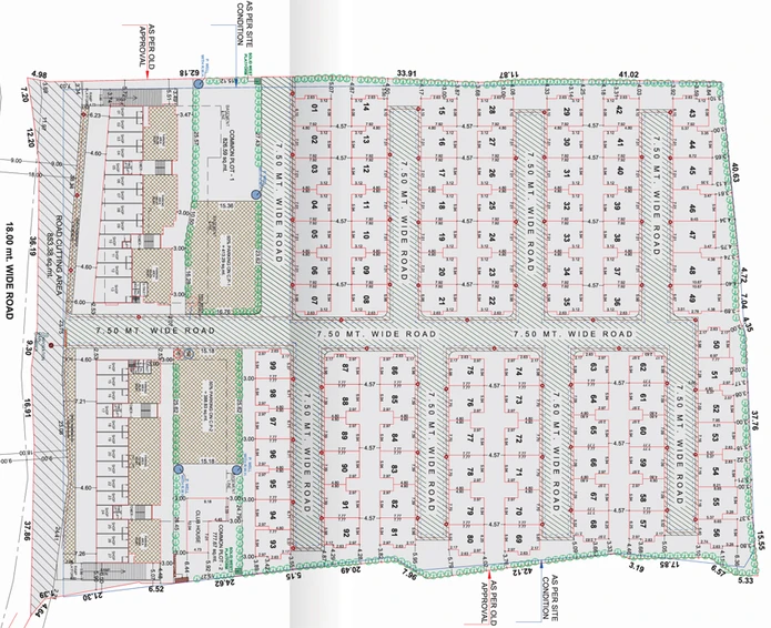 Master Plan of Amrapali Luxuria in Kalali, Vadodara - Image 94012