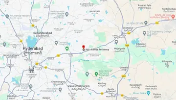 Location of AVL Ramya Residency - Image 143746